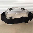 Conception réglable de valve de lunettes de sécurité de PC de lentille de preuve médicale transparente de la poussière fournisseur