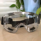Conception réglable de valve de lunettes de sécurité de PC de lentille de preuve médicale transparente de la poussière fournisseur