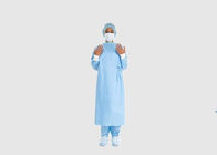 Élastique/a tricoté le CE personnel respirable jetable de sécurité de robe chirurgicale de manchettes approuvé fournisseur
