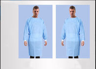 Robe chirurgicale jetable de sentiment doux, de façon générale jetables bleus non toxiques fournisseur