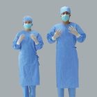 Virus non-toxique de robe de salle d'opération de résistant à l'eau envahissant avec la manchette tricotée fournisseur