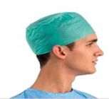 Chapeaux chirurgicaux jetables libres de latex, chapeaux jetables de salle d'opération avec l'élastique cousu fournisseur