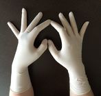 Gants chirurgicaux jetables de longue manchette élastique, gants jetables d'examen de latex fournisseur