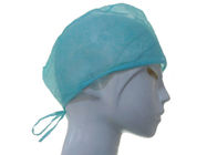 Chapeaux chirurgicaux jetables respirables Polyproplene non absorbant avec le lien de rubans fournisseur