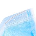 Earloop bleu jetable respirable le masque protecteur la filtration qu'à 3 couches réduisent des infections fournisseur