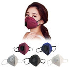 Masque de respiration plat de filtre d'anti de virus pli vertical pliable du masque FFP2 fournisseur
