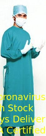 Robes jetables d'examen de S-3XL, taille patiente de robe chirurgicale qui respecte l'environnement fournisseur