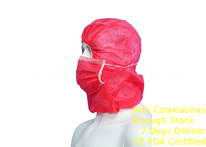 Les capots chirurgicaux jetables non absorbants respirables avec le latex de masque - libérez fournisseur