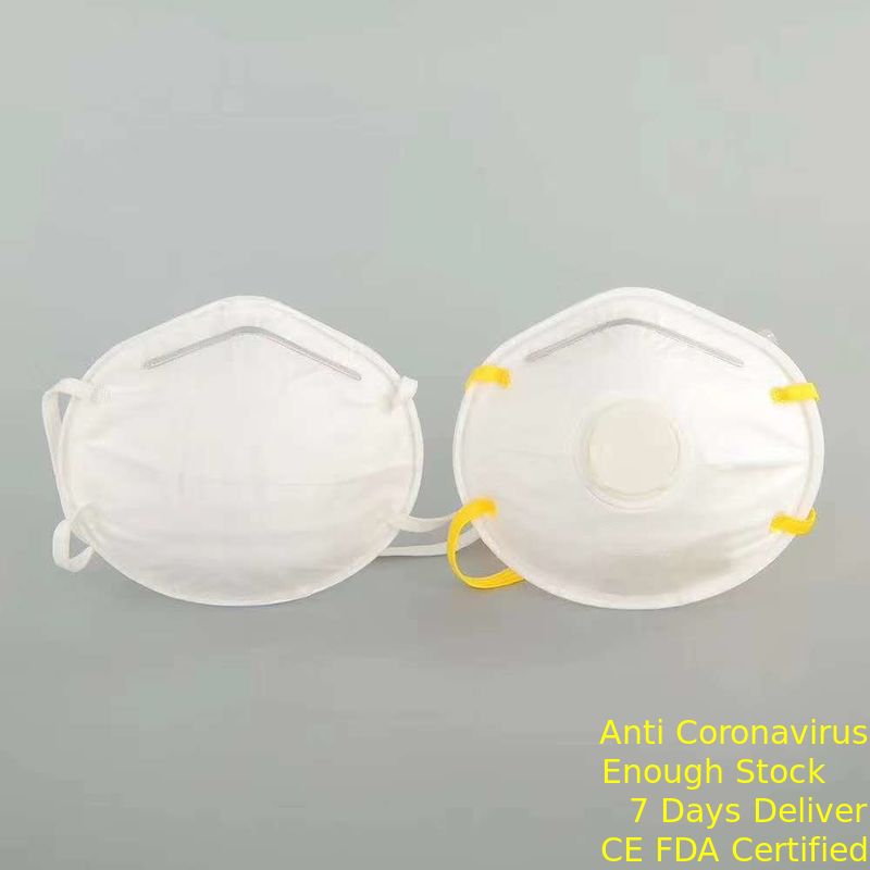 De la tasse FFP2 de masque textile tissé blanc non pour la construction/médecine/textile fournisseur