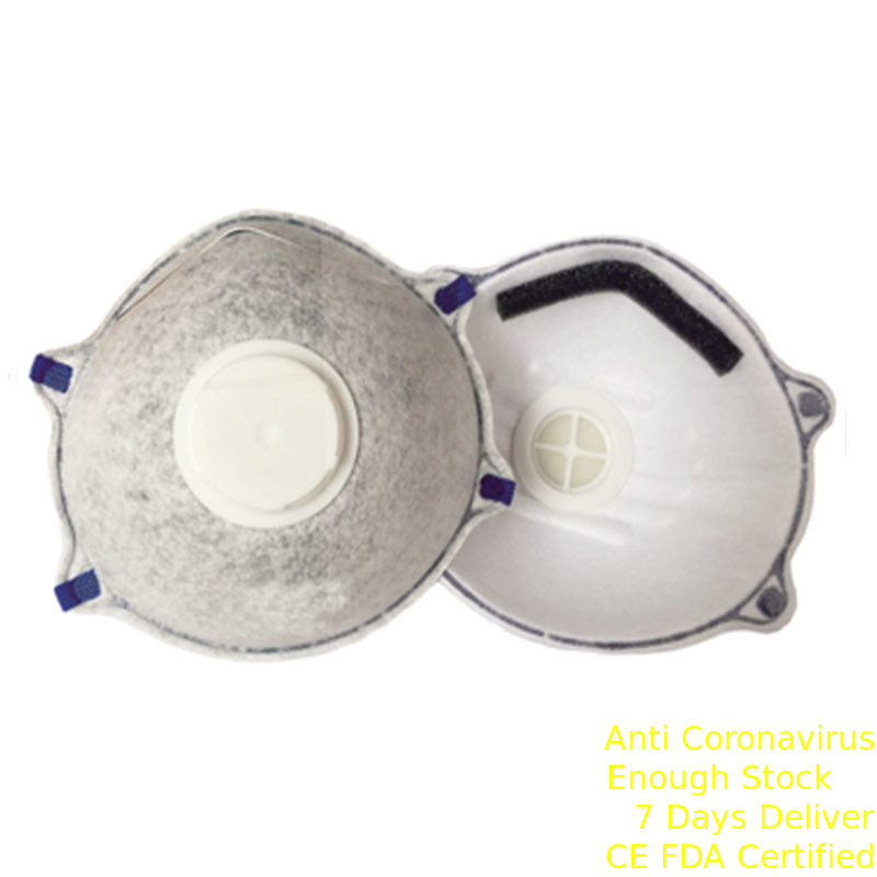 Respirateur personnel de l'utilisation N95 d'anti de bactéries masque de la tasse FFP2 avec la valve fournisseur