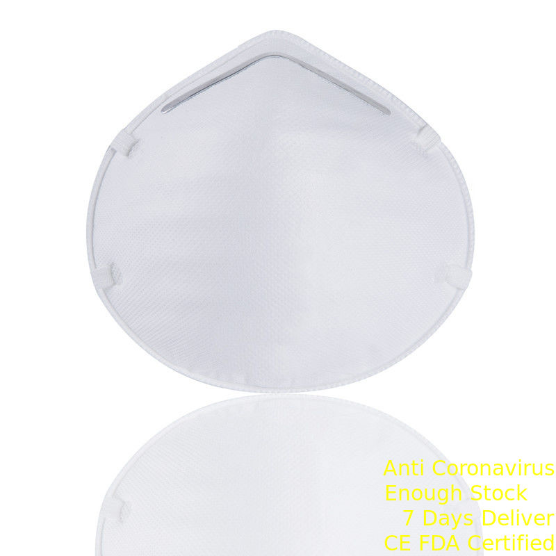 Masque protecteur jetable de visage de la tasse FFP2 pour l'usage industriel de protection de la poussière fournisseur