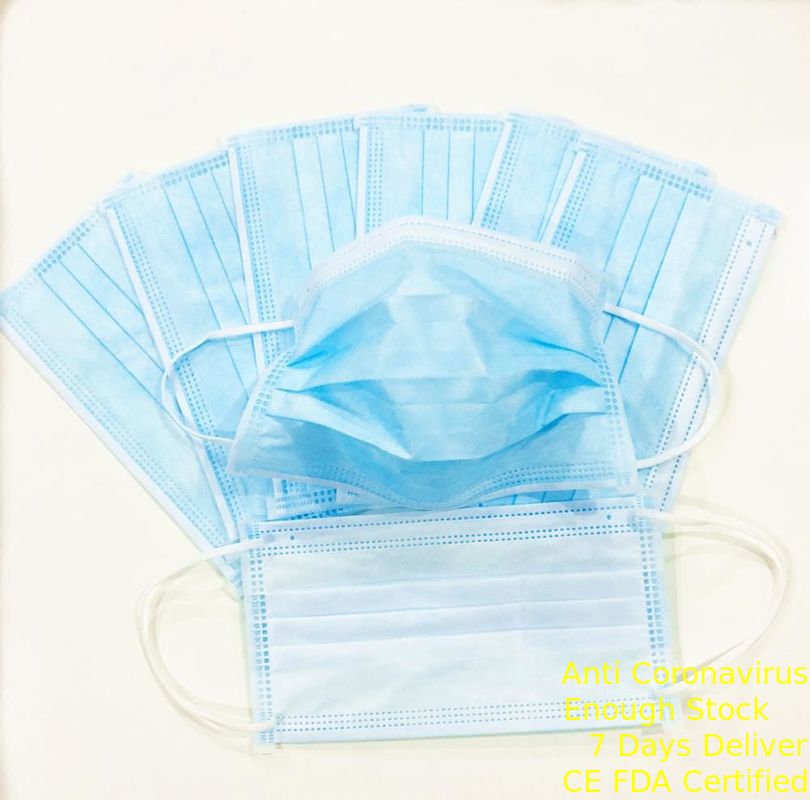 Masque personnel jetable bleu de protection contre la pollution d'air de sécurité de masque protecteur fournisseur