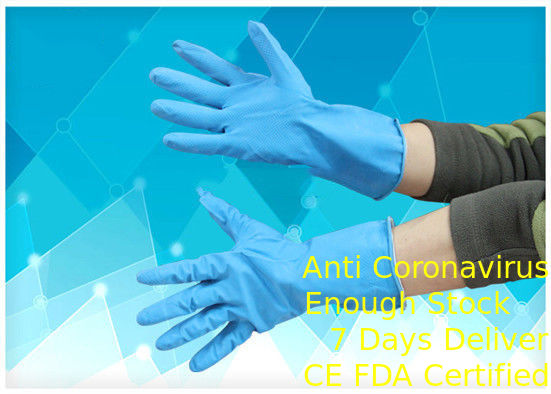 Les gants jetables colorés par catégorie d'hôpital lissent le polyéthylène extérieur à haute densité fournisseur