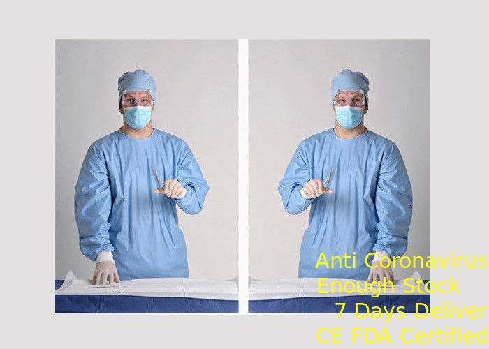 Les robes de chambre jetables non toxiques empêchent l'infection croisée pour le traitement médical fournisseur