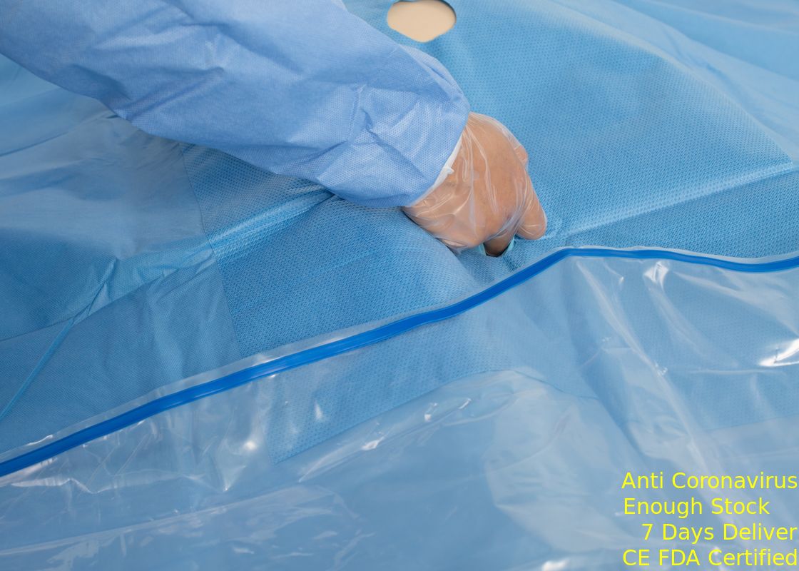 Le kit chirurgical jetable de Lithotomy, les paquets urinaires TUR de procédure drape hypoallergénique fournisseur