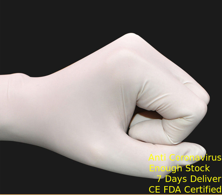 Type commercial d'ordre technique de longs gants stériles jetables de douille anatomiquement formé fournisseur