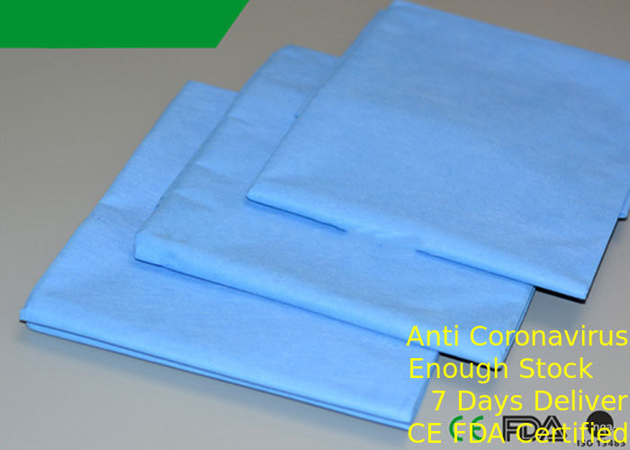Pp Drap plat couvre le couvre-lit 40&quot; jetable de polypropylène » la couleur X48 bleue fournisseur