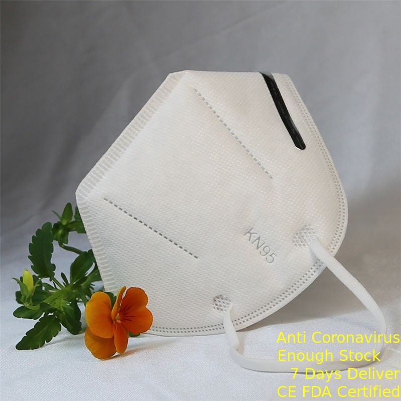 Masque protecteur jetable pliable de la poussière KN95 du pli 3D de l'anti virus FFP2 MaskKN95 fournisseur